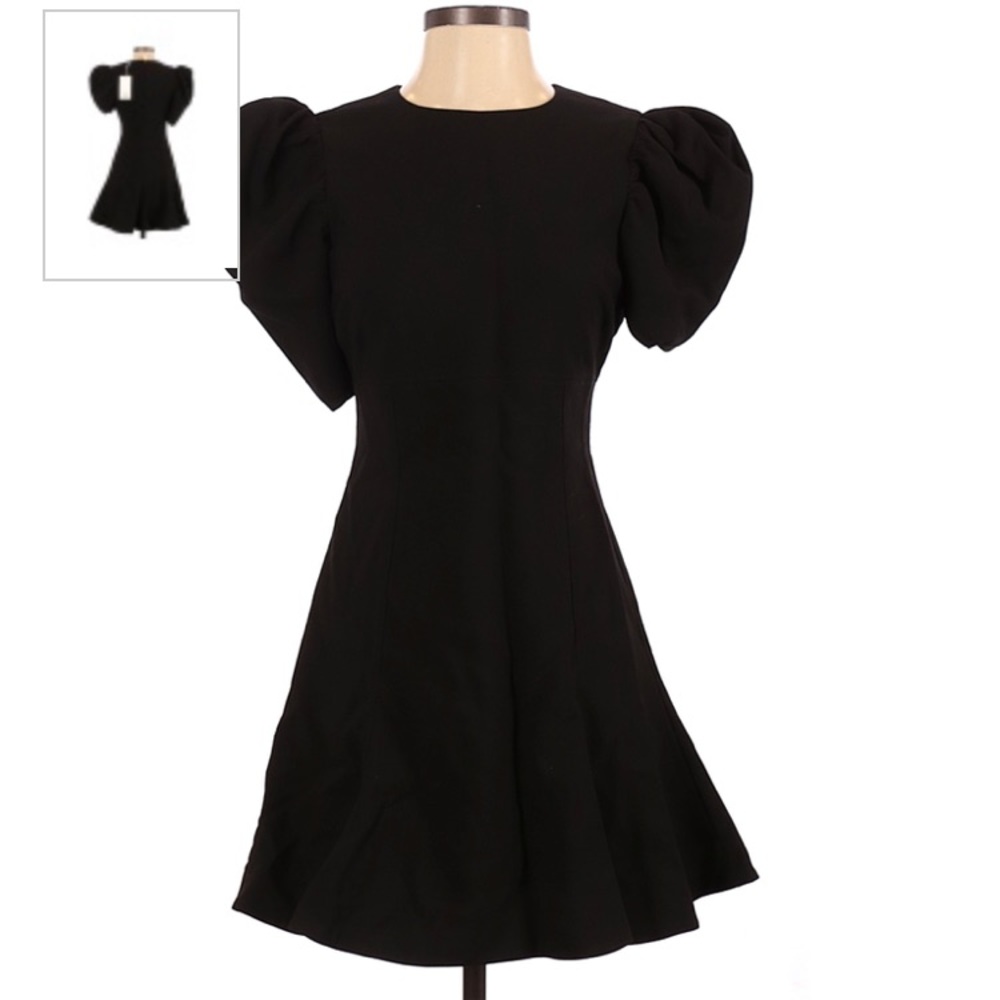 Likely Alia puff sleeve mini dress